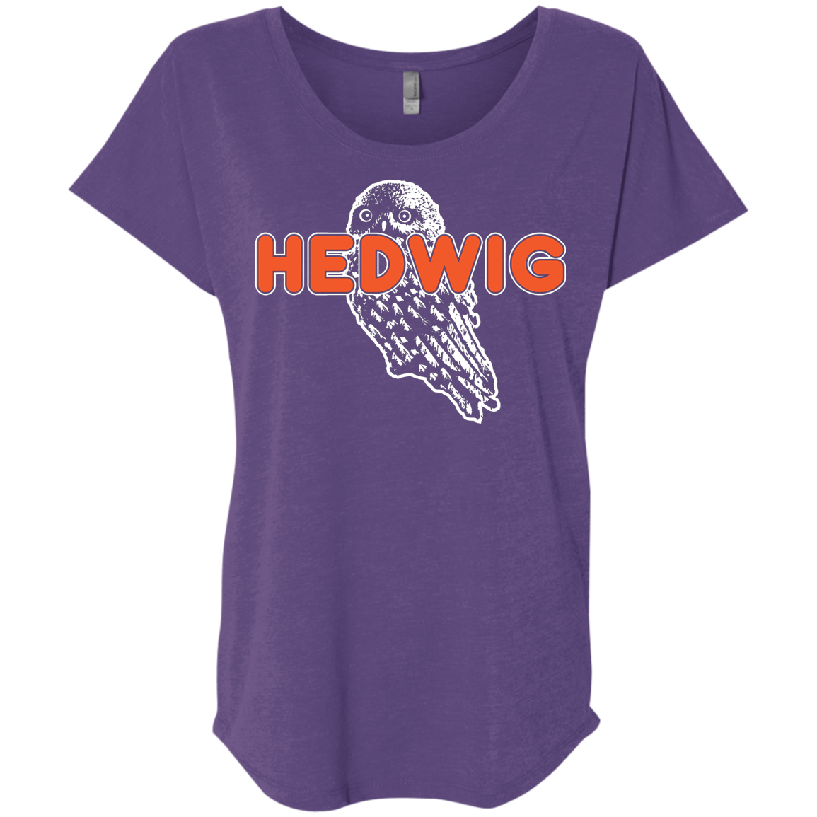 T-Shirts Purple Rush / X-Small Hedwig Triblend Dolman Sleeve