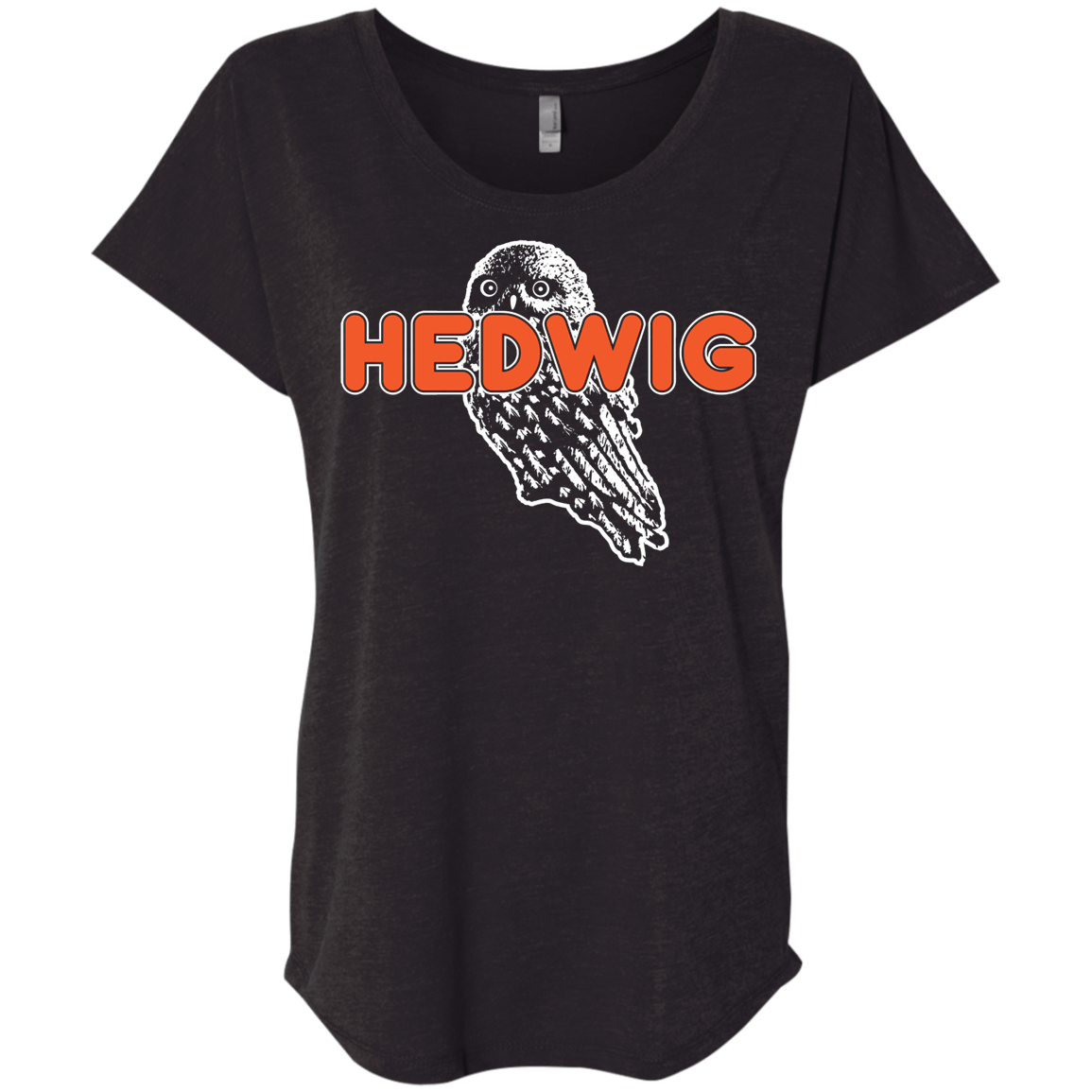 T-Shirts Vintage Black / X-Small Hedwig Triblend Dolman Sleeve