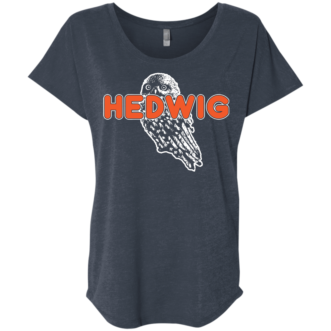 T-Shirts Vintage Navy / X-Small Hedwig Triblend Dolman Sleeve