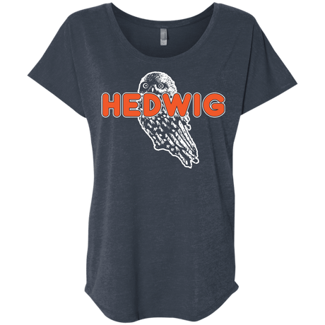 T-Shirts Vintage Navy / X-Small Hedwig Triblend Dolman Sleeve