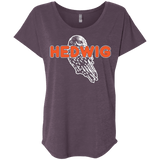 T-Shirts Vintage Purple / X-Small Hedwig Triblend Dolman Sleeve