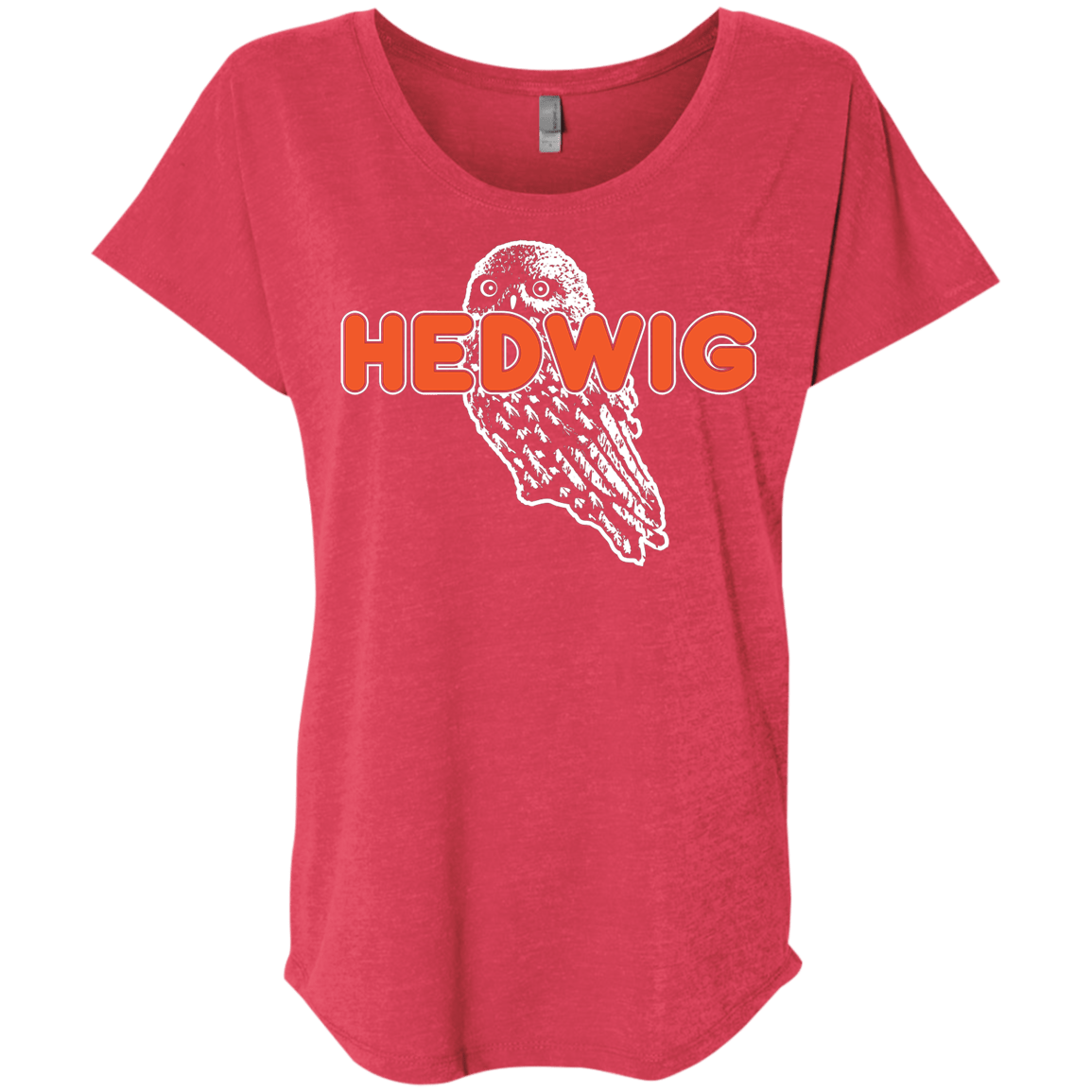 T-Shirts Vintage Red / X-Small Hedwig Triblend Dolman Sleeve