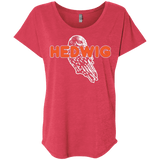 T-Shirts Vintage Red / X-Small Hedwig Triblend Dolman Sleeve