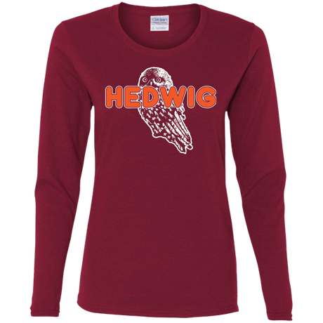 T-Shirts Cardinal / S Hedwig Women's Long Sleeve T-Shirt