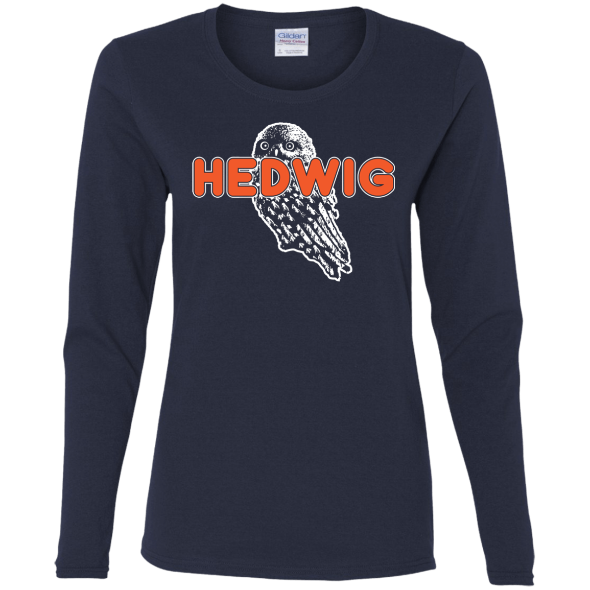 T-Shirts Navy / S Hedwig Women's Long Sleeve T-Shirt