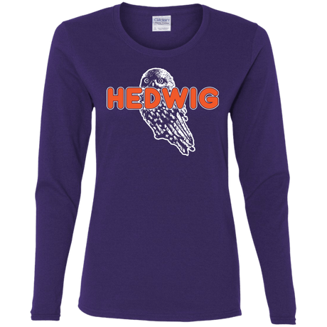 T-Shirts Purple / S Hedwig Women's Long Sleeve T-Shirt