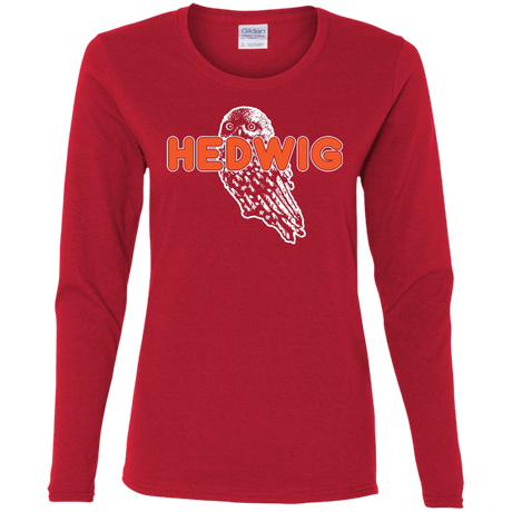 T-Shirts Red / S Hedwig Women's Long Sleeve T-Shirt