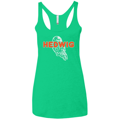 T-Shirts Envy / X-Small Hedwig Women's Triblend Racerback Tank