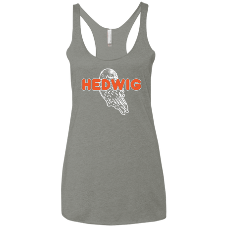 T-Shirts Venetian Grey / X-Small Hedwig Women's Triblend Racerback Tank