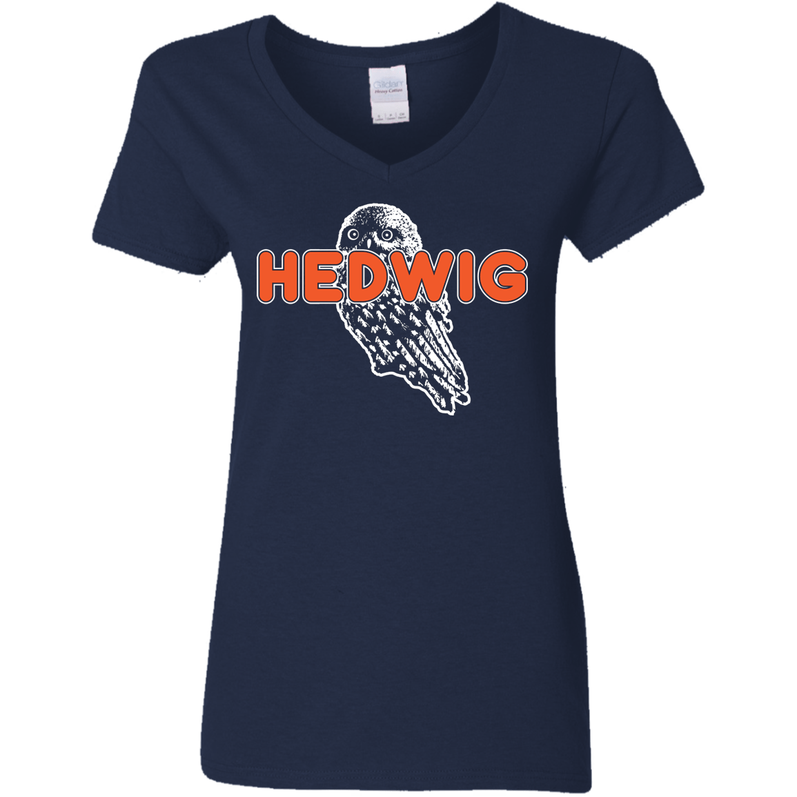 T-Shirts Navy / S Hedwig Women's V-Neck T-Shirt