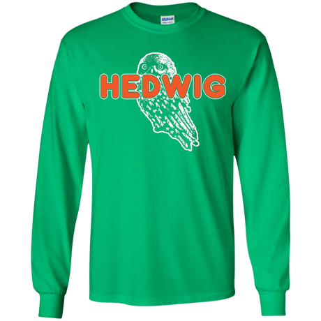 T-Shirts Irish Green / YS Hedwig Youth Long Sleeve T-Shirt