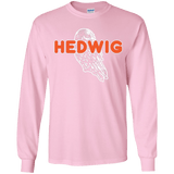 T-Shirts Light Pink / YS Hedwig Youth Long Sleeve T-Shirt