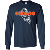 T-Shirts Navy / YS Hedwig Youth Long Sleeve T-Shirt
