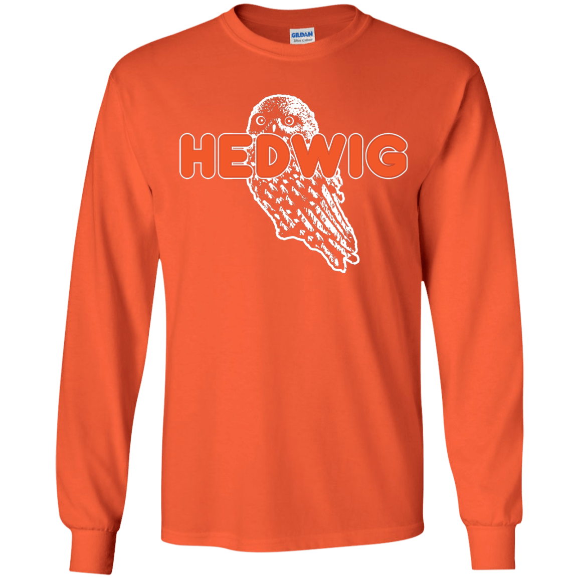 T-Shirts Orange / YS Hedwig Youth Long Sleeve T-Shirt
