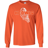 T-Shirts Orange / YS Hedwig Youth Long Sleeve T-Shirt