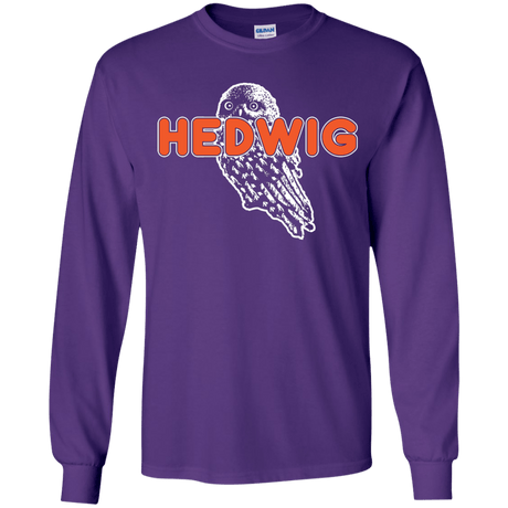 T-Shirts Purple / YS Hedwig Youth Long Sleeve T-Shirt
