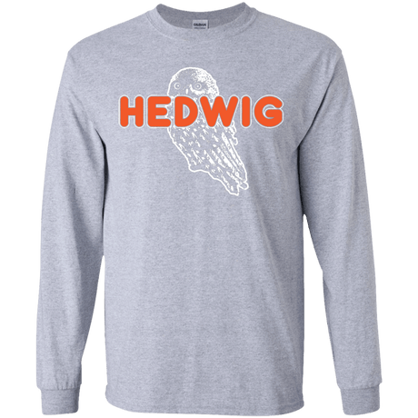 T-Shirts Sport Grey / YS Hedwig Youth Long Sleeve T-Shirt