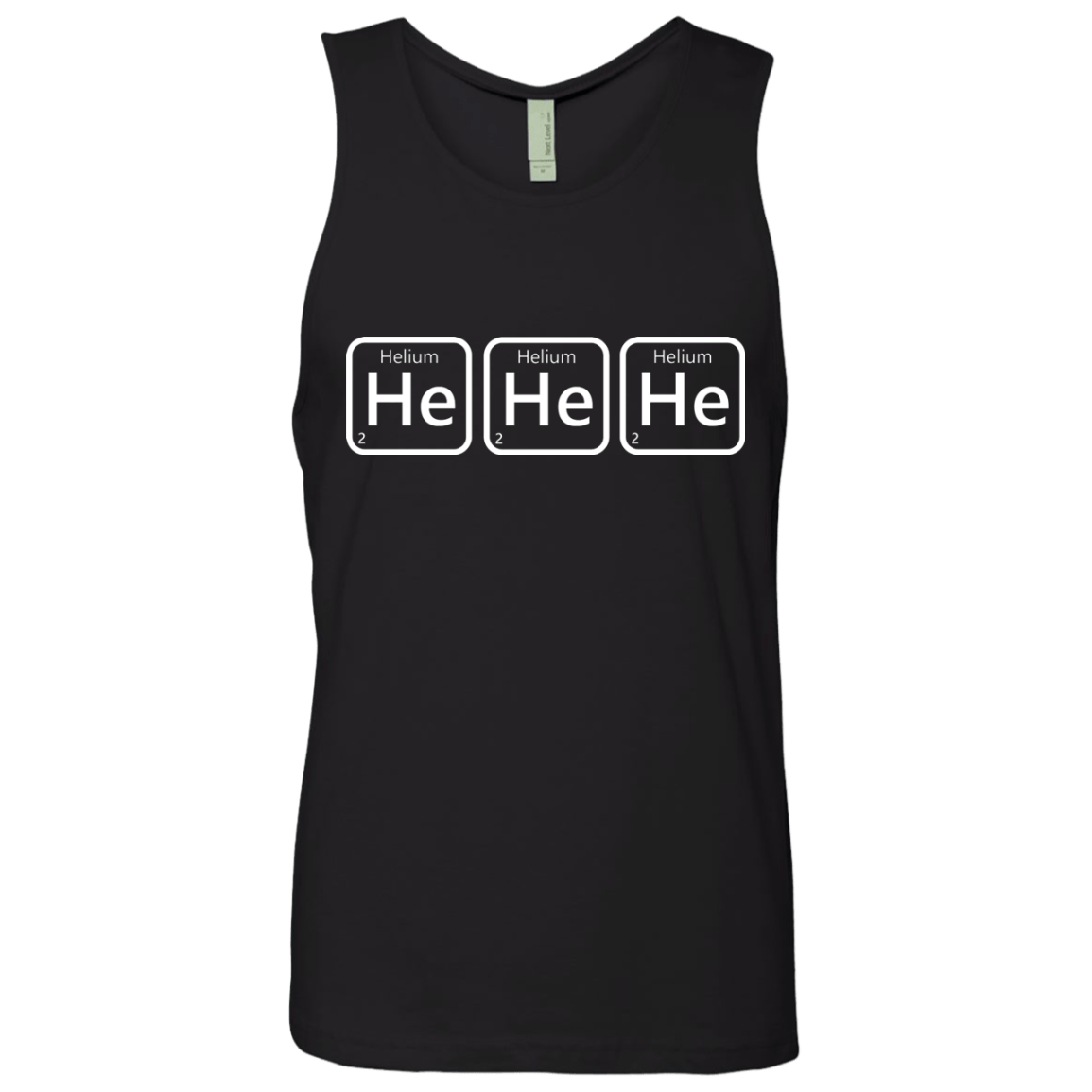 T-Shirts Black / S Hehehe Men's Premium Tank Top