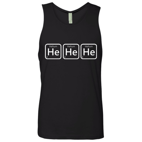 T-Shirts Black / S Hehehe Men's Premium Tank Top