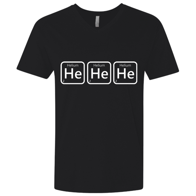T-Shirts Black / X-Small Hehehe Men's Premium V-Neck