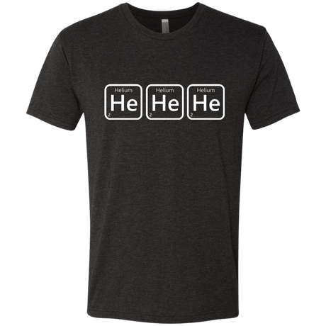 T-Shirts Vintage Black / S Hehehe Men's Triblend T-Shirt