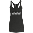 T-Shirts Vintage Black / X-Small Hehehe Women's Triblend Racerback Tank