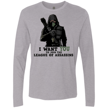 T-Shirts Heather Grey / Small Heir to the Demon Men's Premium Long Sleeve