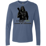 T-Shirts Indigo / Small Heir to the Demon Men's Premium Long Sleeve