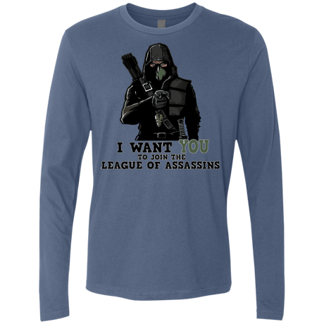 T-Shirts Indigo / Small Heir to the Demon Men's Premium Long Sleeve