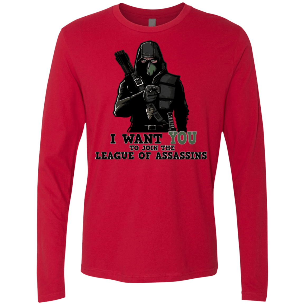 T-Shirts Red / Small Heir to the Demon Men's Premium Long Sleeve