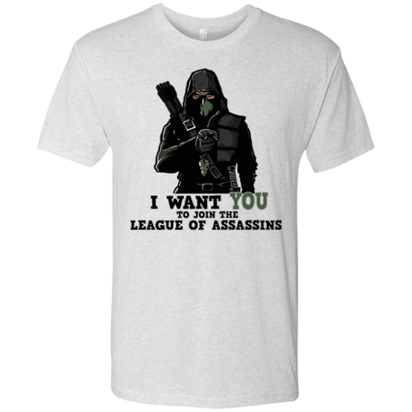 T-Shirts Heather White / Small Heir to the Demon Men's Triblend T-Shirt