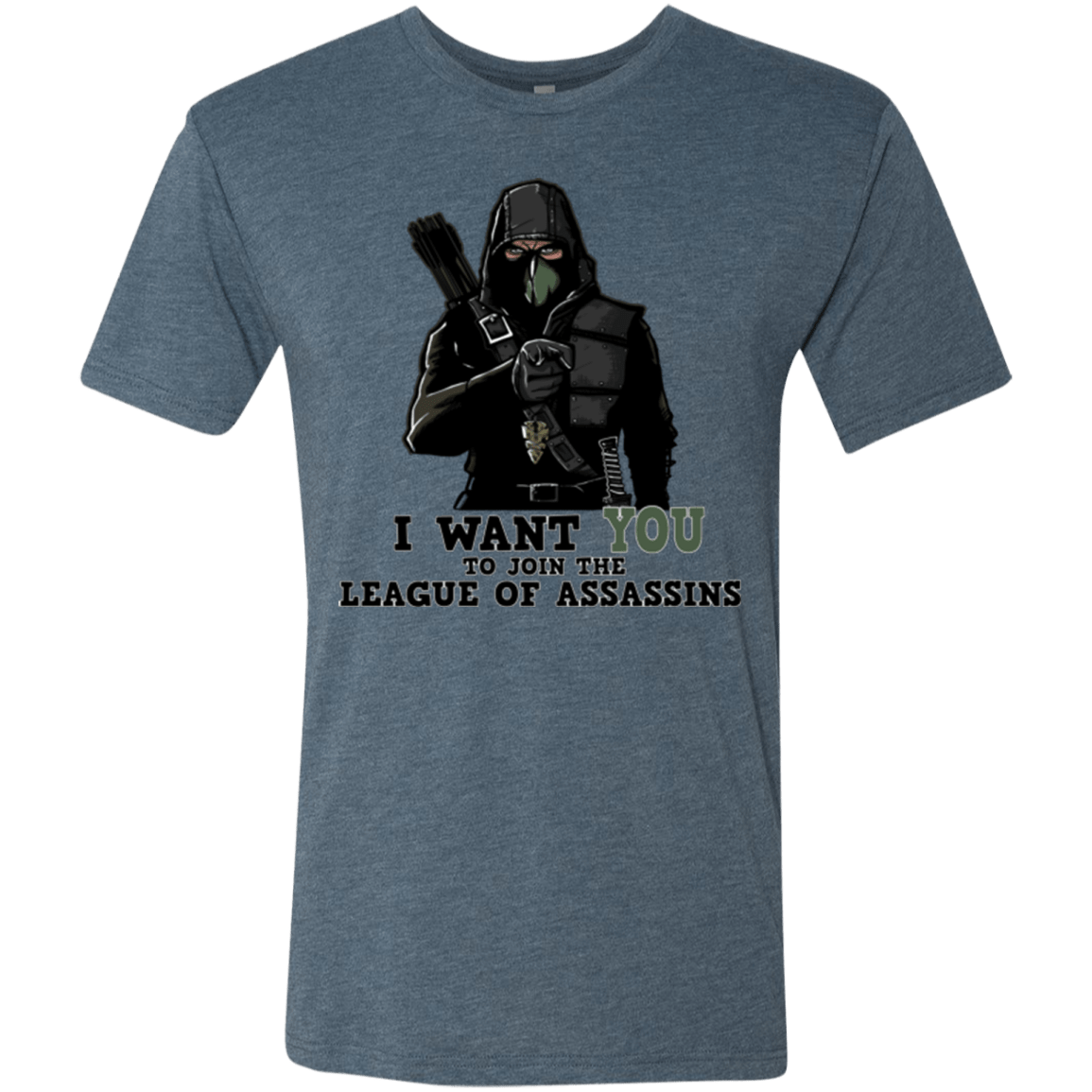 T-Shirts Indigo / Small Heir to the Demon Men's Triblend T-Shirt