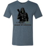 T-Shirts Indigo / Small Heir to the Demon Men's Triblend T-Shirt