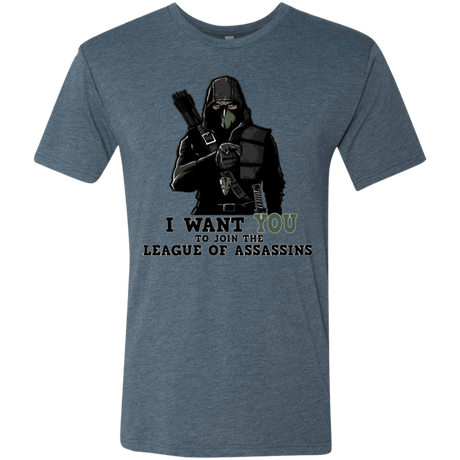 T-Shirts Indigo / Small Heir to the Demon Men's Triblend T-Shirt