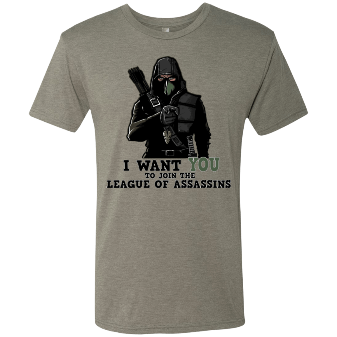 T-Shirts Venetian Grey / Small Heir to the Demon Men's Triblend T-Shirt