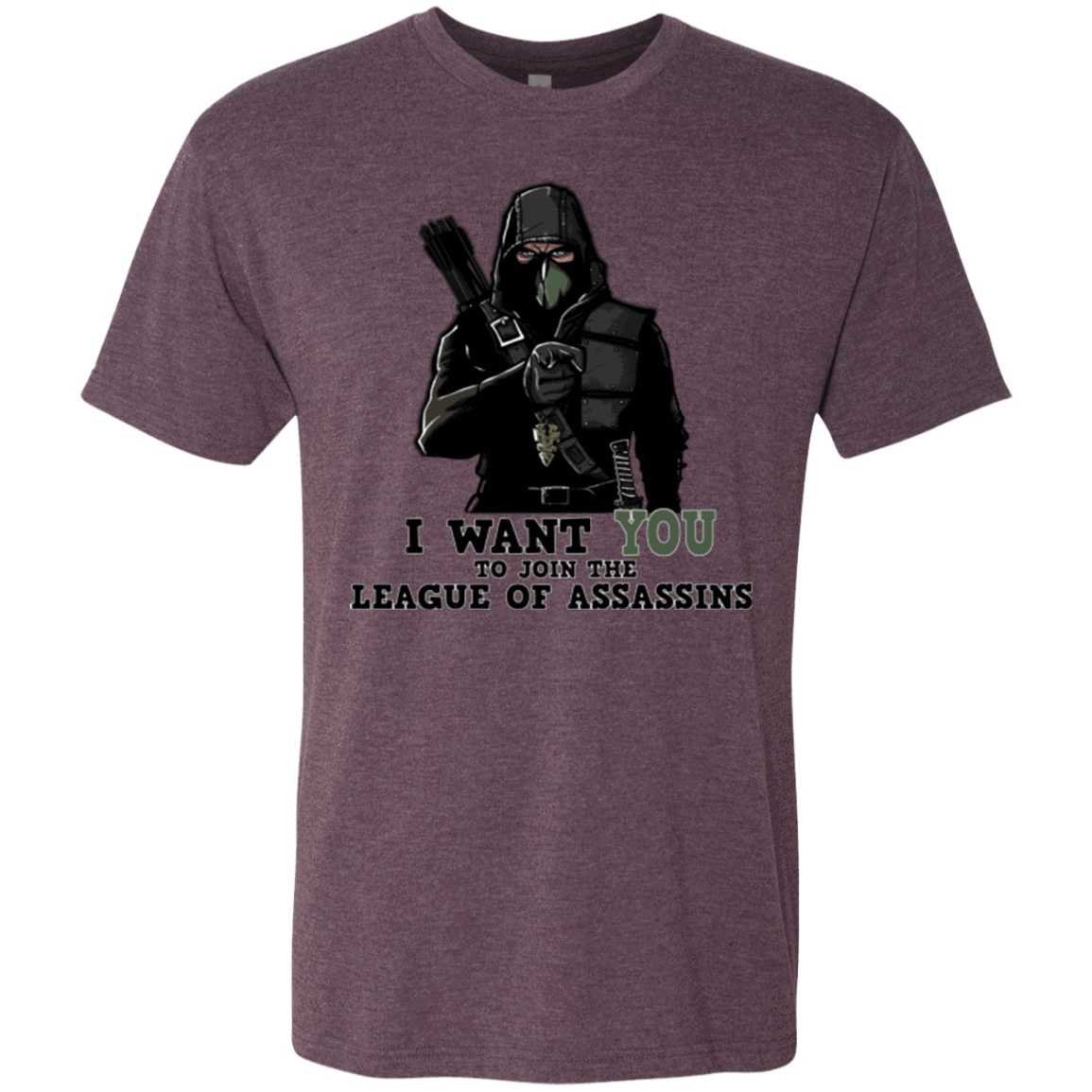 T-Shirts Vintage Purple / Small Heir to the Demon Men's Triblend T-Shirt