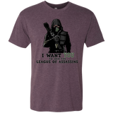 T-Shirts Vintage Purple / Small Heir to the Demon Men's Triblend T-Shirt