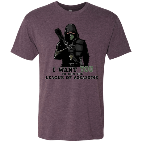 T-Shirts Vintage Purple / Small Heir to the Demon Men's Triblend T-Shirt