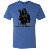 T-Shirts Vintage Royal / Small Heir to the Demon Men's Triblend T-Shirt