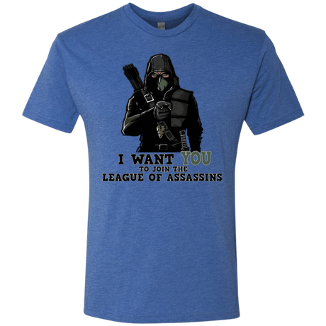 T-Shirts Vintage Royal / Small Heir to the Demon Men's Triblend T-Shirt