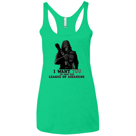 T-Shirts Envy / X-Small Heir to the Demon Women's Triblend Racerback Tank