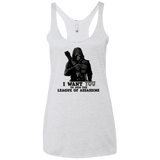 T-Shirts Heather White / X-Small Heir to the Demon Women's Triblend Racerback Tank