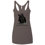 T-Shirts Macchiato / X-Small Heir to the Demon Women's Triblend Racerback Tank