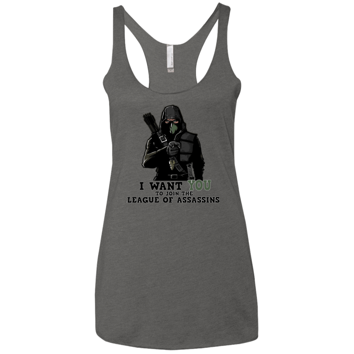 T-Shirts Premium Heather / X-Small Heir to the Demon Women's Triblend Racerback Tank