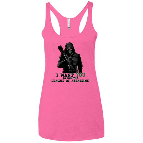 T-Shirts Vintage Pink / X-Small Heir to the Demon Women's Triblend Racerback Tank