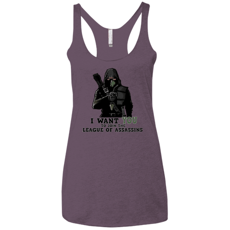 T-Shirts Vintage Purple / X-Small Heir to the Demon Women's Triblend Racerback Tank