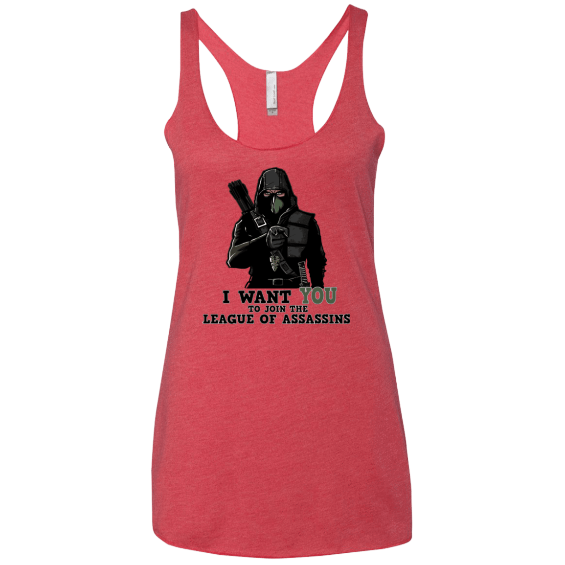 T-Shirts Vintage Red / X-Small Heir to the Demon Women's Triblend Racerback Tank
