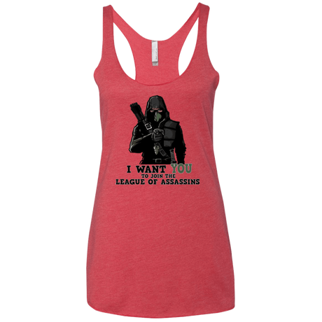 T-Shirts Vintage Red / X-Small Heir to the Demon Women's Triblend Racerback Tank