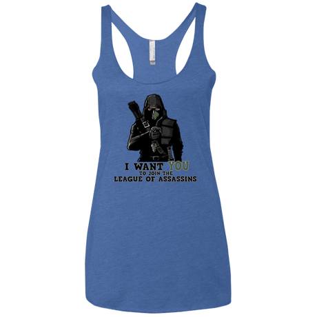 T-Shirts Vintage Royal / X-Small Heir to the Demon Women's Triblend Racerback Tank