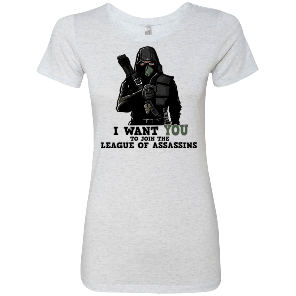 T-Shirts Heather White / Small Heir to the Demon Women's Triblend T-Shirt